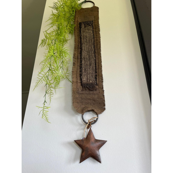 Deur-wand hanger met ster