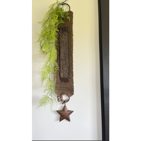 Deur-wand hanger met ster