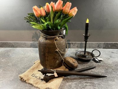 Countryfield Kunst Tulpen Licht Roze en Wit